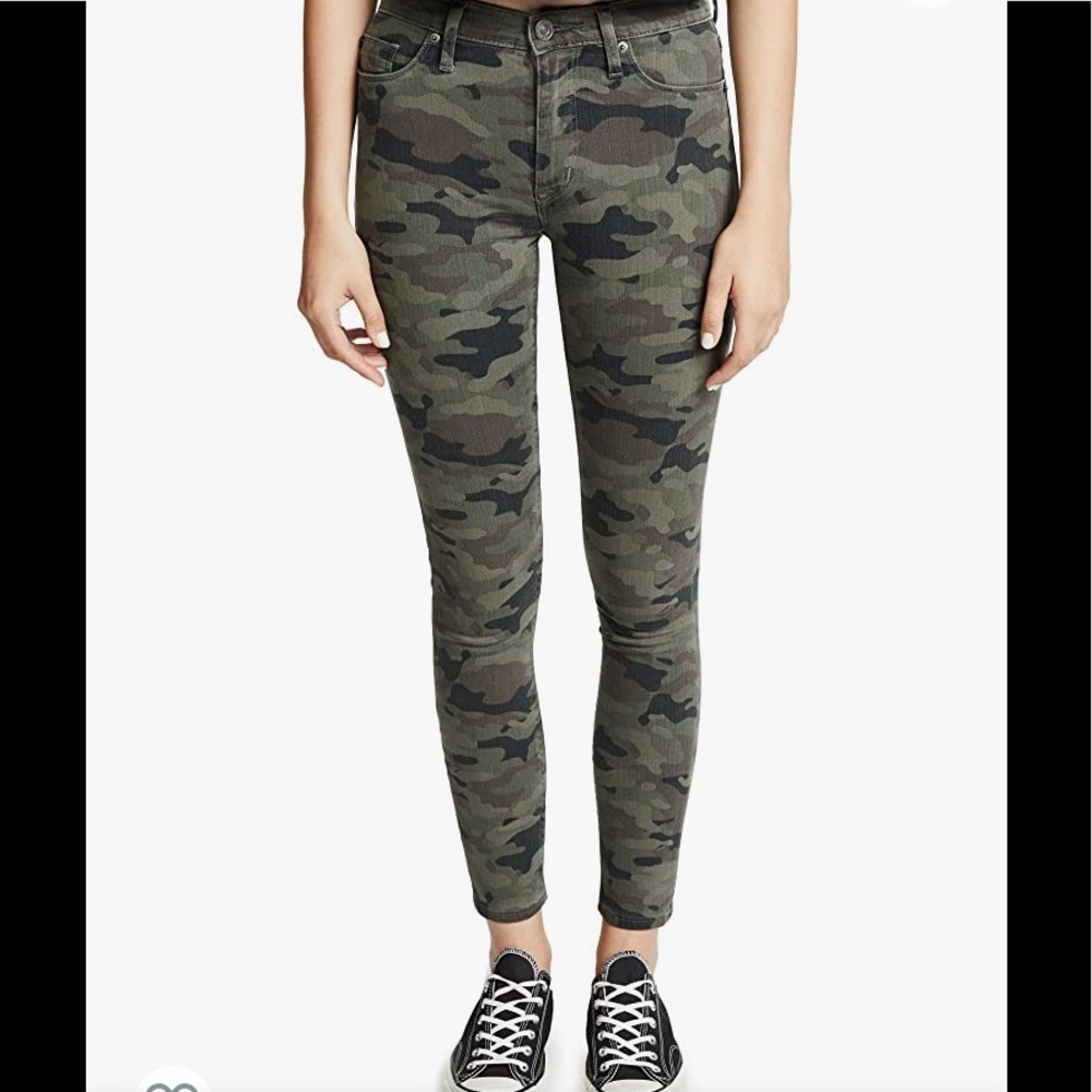 Hudson High Waist Camo Jeans